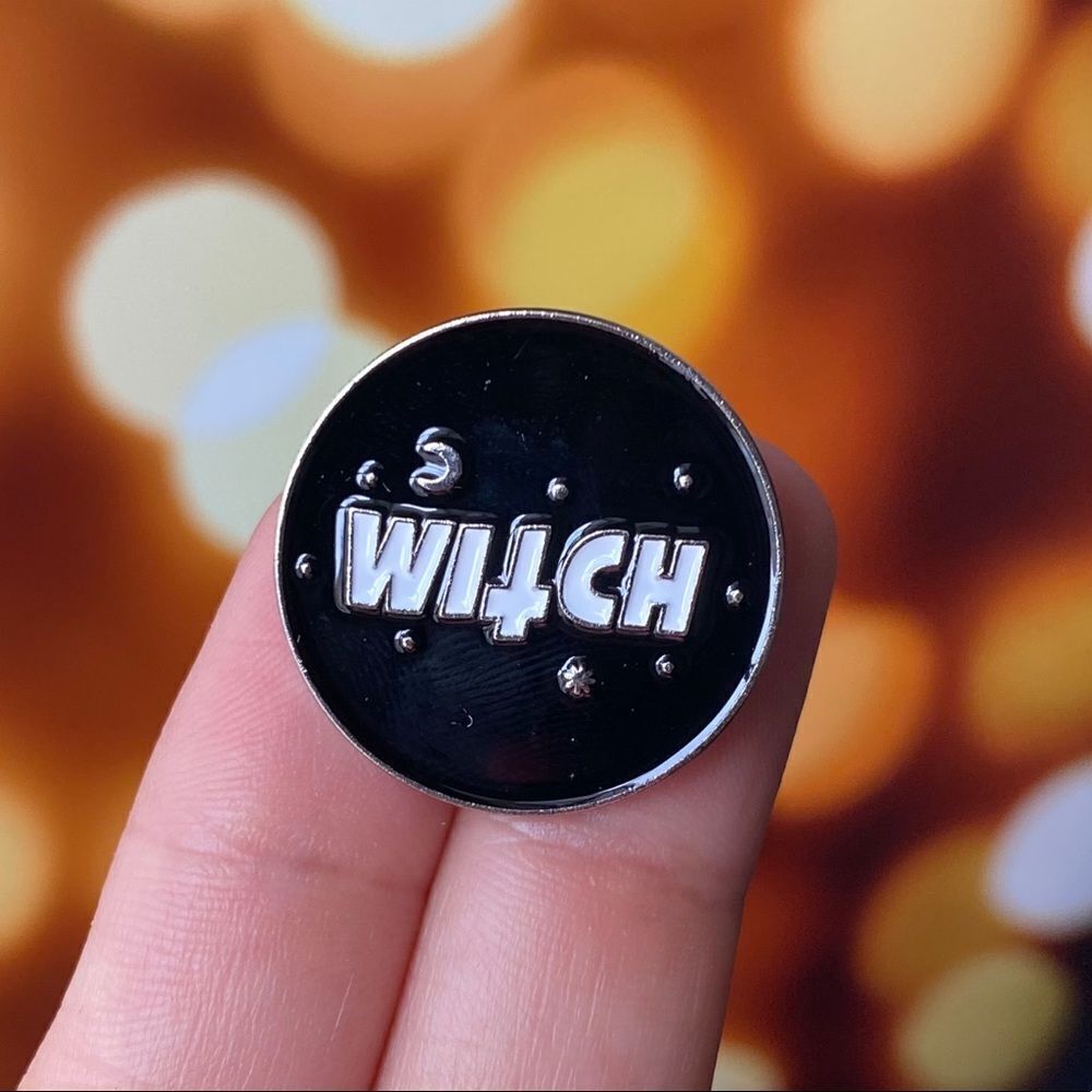 Witch Enamel Pin/ Brooch Lapel